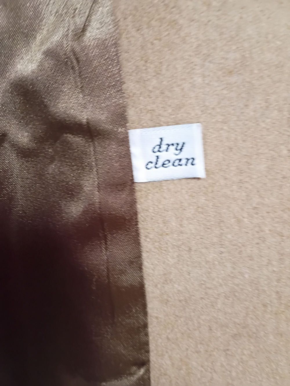 60's Pendleton Men's Tan Wool Coat - Picture 4 of 5